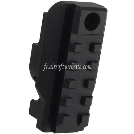 5KU M1913 Picatinny Rail Stock Adapter Passend für JMAC MCX Klappbarer Mechanischer Archwick B&T AIR APC9K GBB SMG Gewehre Schwarz