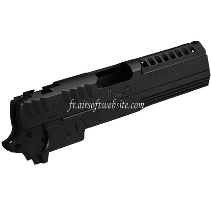 5KU CNC Aluminum LimCat Custom Style Milieu Châssis Glissière Set Convient pour Tokyo Marui Hi-Capa 4.3 Série GBB Pistolets Airsoft