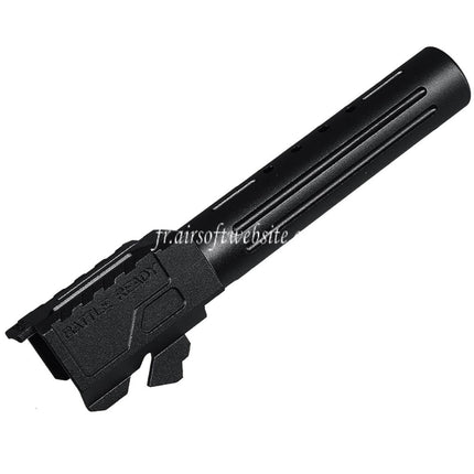 5KU CNC Aluminum BRA Style Ported Canon Extérieur Convient pour Umarex / VFC G19 Gen.3 Série GBB Pistolets Airsoft