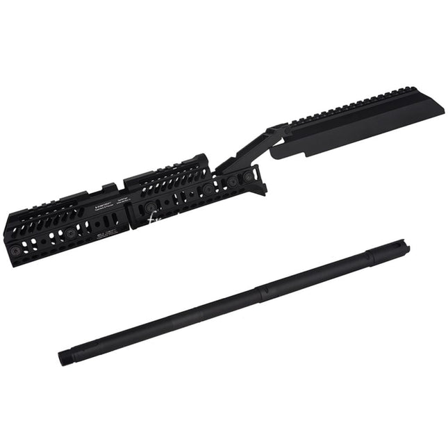 5KU SPORT-4 Style Garde-Main Rail Système B33 Railed Couvre Poussière Set Convient pour Tokyo Marui AKM Série GBB Fusils Airsoft Noir