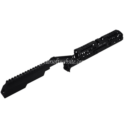 5KU SPORT-4 Style Garde-Main Rail Système B33 Railed Couvre Poussière Set Convient pour Tokyo Marui AKM Série GBB Fusils Airsoft Noir