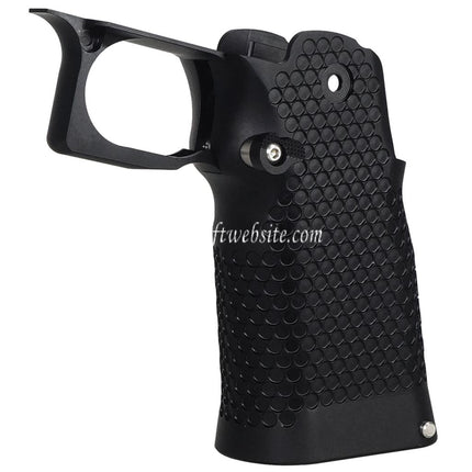 Bomber Airsoft CNC Aluminum SV Infinity Poignée compacte Convient pour Tokyo Marui Hi-Capa Série GBB Pistolets