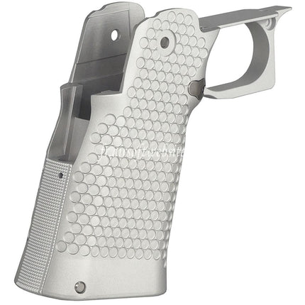 Bomber Airsoft CNC Aluminum SV Infinity Poignée compacte Convient pour Tokyo Marui Hi-Capa Série GBB Pistolets