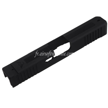 Bomber Airsoft CNC Aluminium Wilson Combat Style Schlitten-Lauf-Set Passend für Tokyo Marui G19 Gen4 Serie GBB Pistolen Schwarz