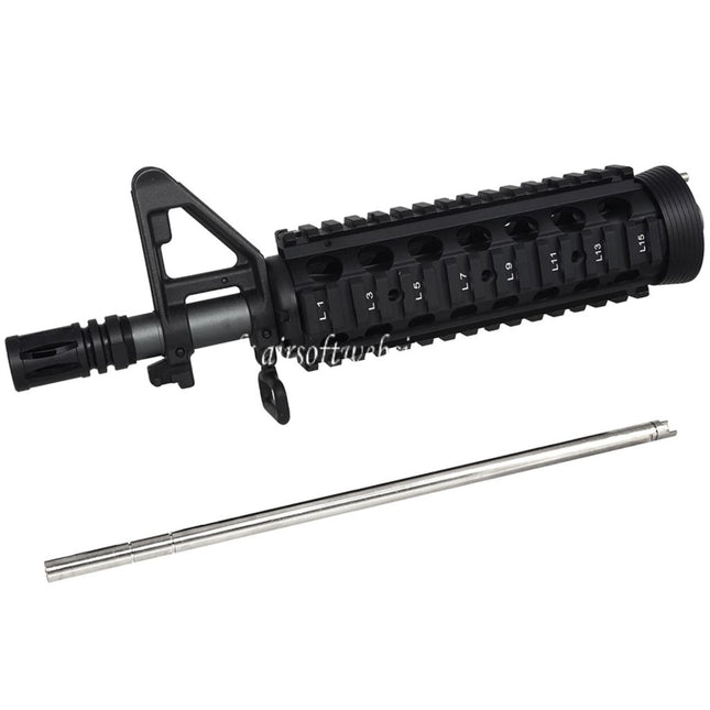 CYMA CGS MK18 MOD.0 CQBR RIS Garde-Main Rail Système Ensemble avant Convient pour CYMA CGS Tokyo Marui M4 Série MWS GBB Fusils Airsoft Noir