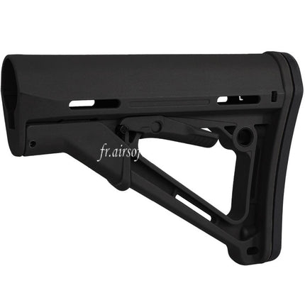 E&C CTR Style Rétractable Crosse Convient pour AR M4 M16 Série AEG Fusils Airsoft