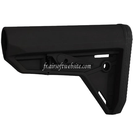 E&C MOE-SL Style Rétractable Crosse Convient pour AR M4 M16 Série AEG Fusils Airsoft