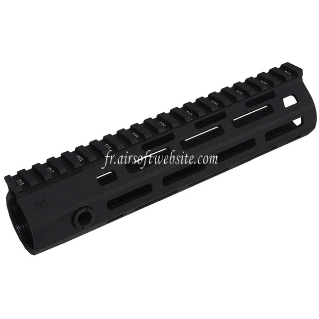 E&C 8.5 Pouces URX-4 M-Lok Garde-Main Rail Système Convient pour M4 M16 Série AEG Fusils Airsoft Noir