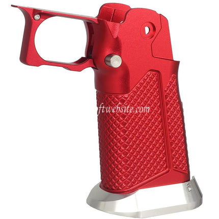 5KU CNC Aluminum Poignée Type-10 Convient pour Tokyo Marui Hi-Capa 5.1 4.3 Série GBB Pistolets Airsoft