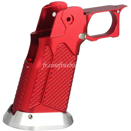 5KU CNC Aluminum Poignée Type-10 Convient pour Tokyo Marui Hi-Capa 5.1 4.3 Série GBB Pistolets Airsoft