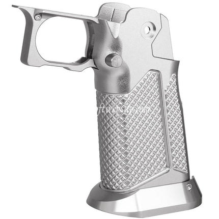 5KU CNC Aluminum Poignée Type-10 Convient pour Tokyo Marui Hi-Capa 5.1 4.3 Série GBB Pistolets Airsoft