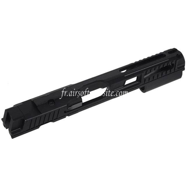 5KU CNC Aluminum Optic Ready Milling Glissière avec l'empreinte RMR Convient pour KJ Works ASG CZ Shadow2 Orange Série GBB Pistolets Airsoft