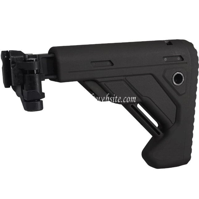 E&C 5-Positions Rétractable Pliant Crosse Convient pour 20mm Picatinny Rail E&C SIG MPX MCX Série Fusils Airsoft