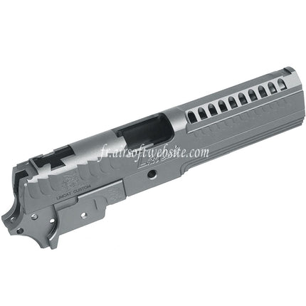 5KU CNC Aluminum LimCat Custom Style Milieu Châssis Glissière Set Convient pour Tokyo Marui Hi-Capa 5.1 Série GBB Pistolets Airsoft