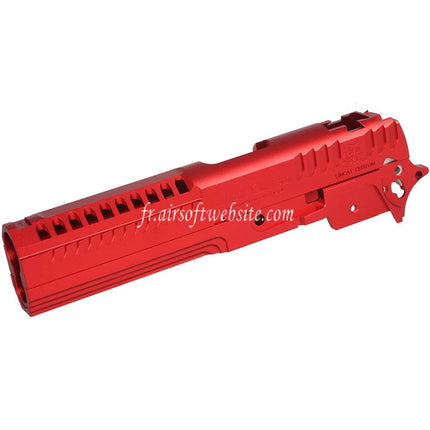 5KU CNC Aluminum LimCat Custom Style Milieu Châssis Glissière Set Convient pour Tokyo Marui Hi-Capa 5.1 Série GBB Pistolets Airsoft