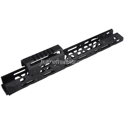 5KU KPYK CRC 1U040 Style 363mm M-LOK Garde-Main Rail Système Convient pour CYMA D-BOYS AKM AK105 AK74S Série AEG Fusils Airsoft