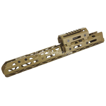 5KU KPYK CRC 1U040 Style 363mm M-LOK Garde-Main Rail Système Convient pour CYMA D-BOYS AKM AK105 AK74S Série AEG Fusils Airsoft