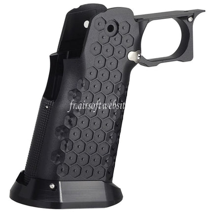 5KU CNC Aluminum Poignée Type-12 Convient pour Tokyo Marui Hi-Capa 5.1 4.3 Série GBB Pistolets Airsoft