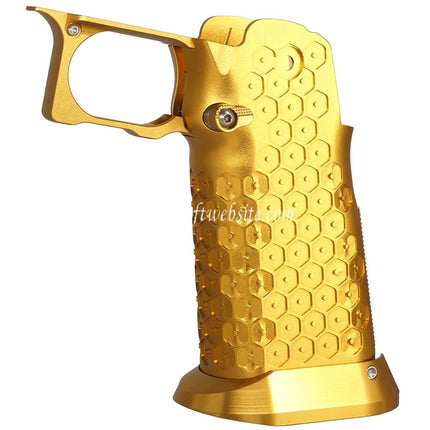 5KU CNC Aluminum Poignée Type-12 Convient pour Tokyo Marui Hi-Capa 5.1 4.3 Série GBB Pistolets Airsoft