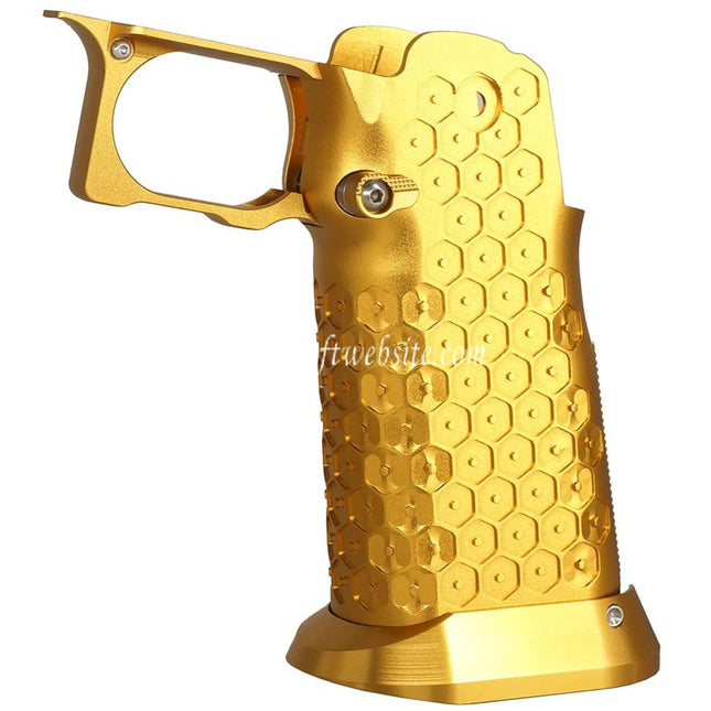 5KU CNC Aluminum Poignée Type-12 Convient pour Tokyo Marui Hi-Capa 5.1 4.3 Série GBB Pistolets Airsoft