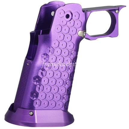 5KU CNC Aluminum Poignée Type-12 Convient pour Tokyo Marui Hi-Capa 5.1 4.3 Série GBB Pistolets Airsoft