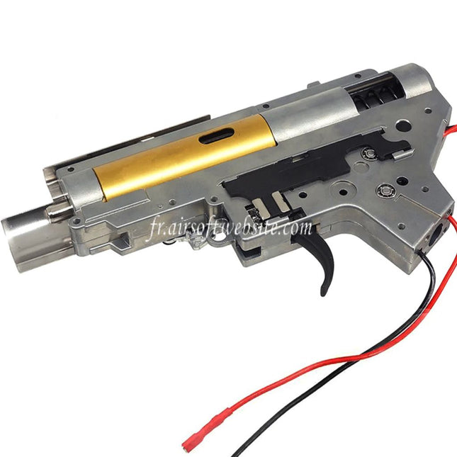 APS Artemis Version 2 V2 Vitesse Boîte avec E-Shooter ETU Convient pour M4 M16 Série AEG EBB Fusils Airsoft Câblage arrière