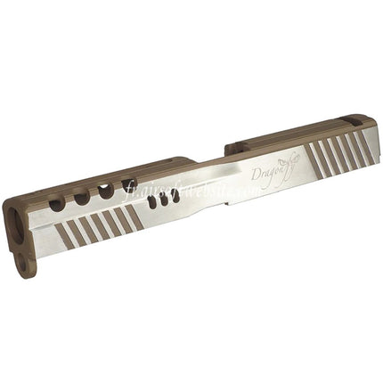 APS Aluminum DRAGONFLY D-MOD Glissière Convient pour APS A-CAP / WE(WE-TECH) Tokyo Marui G17 GBB Pistolet Airsoft