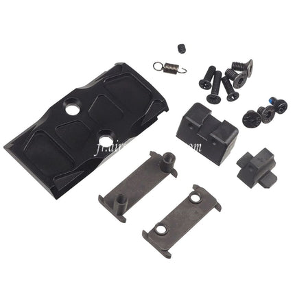Bomber Airsoft CNC Edelstahl P320 NOS Style Lauf mit Kompensator Schlitten-Set Passend für SIG Air VFC M17 M18 Serie GBB Pistolen