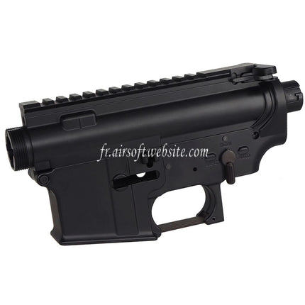 CYMA QD Système de détachement rapide Métal Haut Bas Boîtier Convient pour CYMA M4 M16 Série AEG Fusils Airsoft Noir