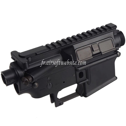 CYMA QD Système de détachement rapide Métal Haut Bas Boîtier Convient pour CYMA M4 M16 Série AEG Fusils Airsoft Noir