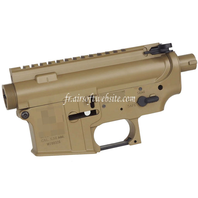 E&C Stallion Style Métal Haut Bas Boîtier Convient pour E&C Tokyo Marui M4 M16 Série AEG Fusils Airsoft Dark Earth