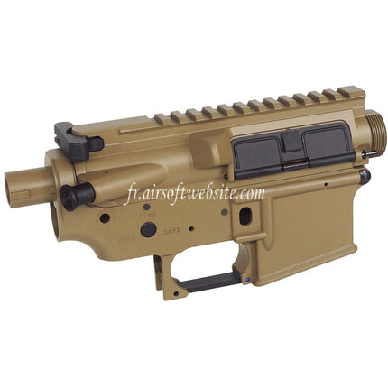 E&C Stallion Style Métal Haut Bas Boîtier Convient pour E&C Tokyo Marui M4 M16 Série AEG Fusils Airsoft Dark Earth