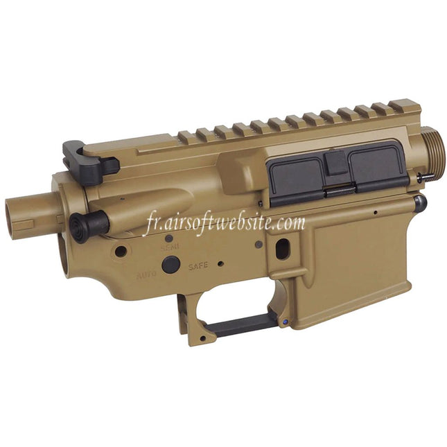 E&C Stallion Style Métal Haut Bas Boîtier Convient pour E&C Tokyo Marui M4 M16 Série AEG Fusils Airsoft Dark Earth