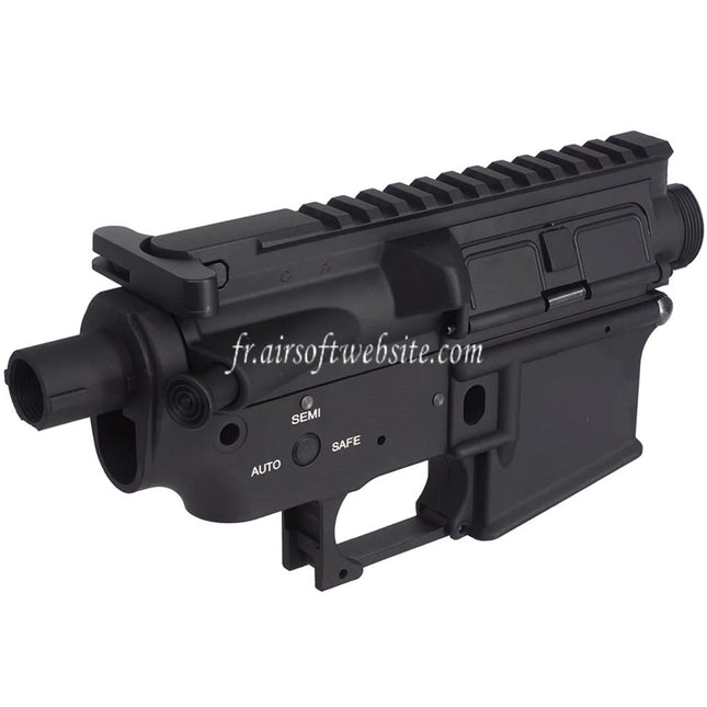 E&C QD Système de détachement rapide Métal Haut Bas Boîtier Convient pour E&C Tokyo Marui M4 M16 Série AEG Fusils Airsoft Noir