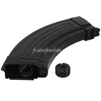GHK 40 Billes Co2 Chargeur V3 Convient pour GHK AKM AK Série GBB Fusils Airsoft Noir