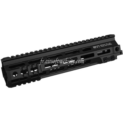 E&C Geissele Style MK4 SMR 10 Pouces M-Lok Garde-Main Super modulaire Rail Système Convient pour M4 M16 Série CGS MWS AEG GBB Fusils Airsoft