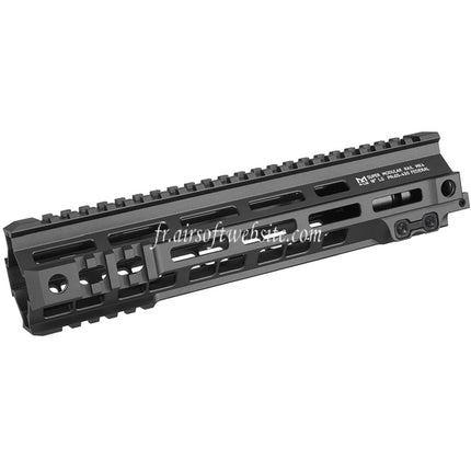 E&C Geissele Style MK4 SMR 10 Pouces M-Lok Garde-Main Super modulaire Rail Système Convient pour M4 M16 Série CGS MWS AEG GBB Fusils Airsoft