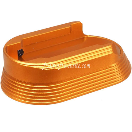 5KU CNC Aluminum Antidérapant Court Poignée Couvre et Magwell Convient pour KJ Works ASG CZ Shadow2 Série GBB Pistolets Airsoft