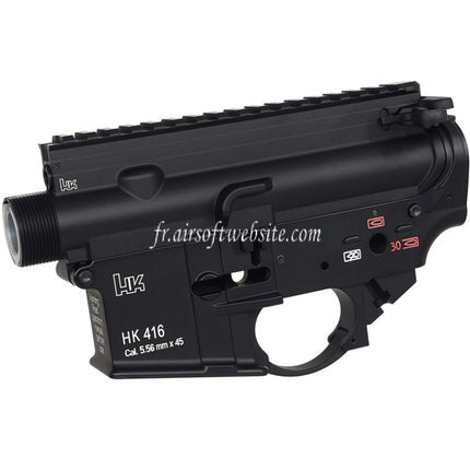 CYMA CGS HK416A5 Metall Upper Lower Receiver Set passend für CYMA CGS HK416 Tokyo Marui M4 Serie MWS GBB Airsoft-Gewehre Schwarz
