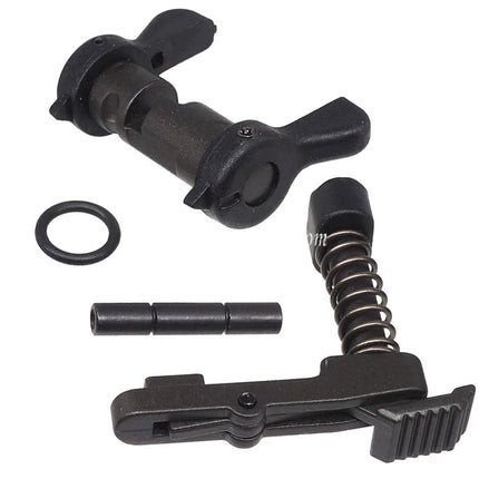 CYMA CGS HK416A5 Metall Upper Lower Receiver Set passend für CYMA CGS HK416 Tokyo Marui M4 Serie MWS GBB Airsoft-Gewehre Schwarz