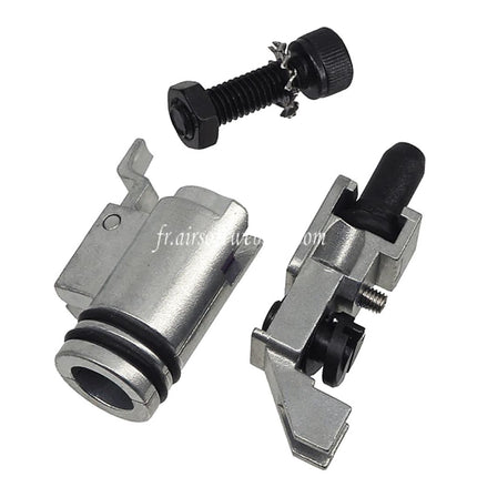 CYMA CGS HK416A5 Metall Upper Lower Receiver Set passend für CYMA CGS HK416 Tokyo Marui M4 Serie MWS GBB Airsoft-Gewehre Schwarz