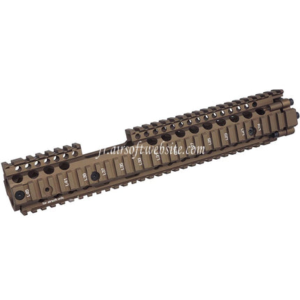 CYMA Daniel Defense Licensed CNC Aluminum 12.5 Pouces Free Float RIS II FSP Rail Garde-Main Rail Système Convient pour M4 M16 Série AEG Fusils Airsoft