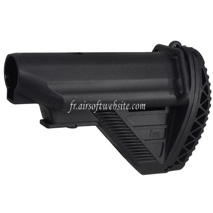 CYMA HK416D Einziehbarer Schaft Passend für CYMA CGS HK416 Tokyo Marui M4 Serie MWS GBB Airsoft Gewehre Schwarz