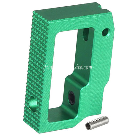 5KU Aluminum Medium Plate Réglable Gâchette Convient pour Tokyo Marui Hi-Capa 1911 Série GBB Pistolets Airsoft