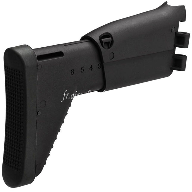 CYMA 6-Positions Rétractable Crosse Convient pour CYMA Cybergun SCAR-L Série AEG Fusils Airsoft