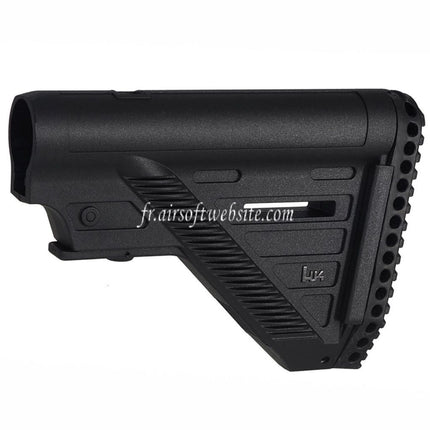 CYMA HK416A5 Einziehbarer Schaft passend für CYMA CGS HK416 Tokyo Marui M4 Serie MWS GBB Airsoft Gewehre Schwarz