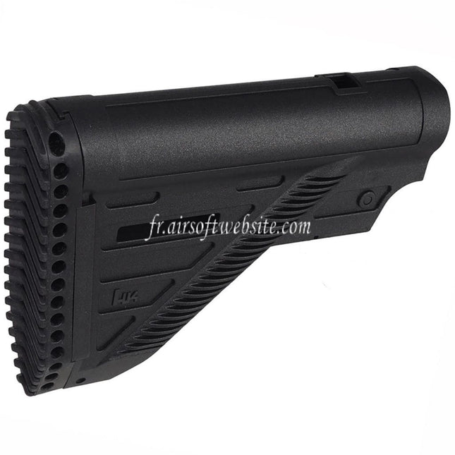 CYMA HK416A5 Rétractable Crosse Convient pour CYMA CGS HK416 Tokyo Marui M4 Série MWS GBB Fusils Airsoft Noir
