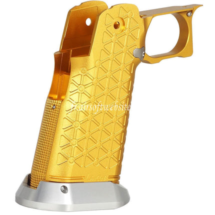 5KU CNC Aluminum Poignée Type-8 Convient pour Tokyo Marui Hi-Capa 5.1 4.3 Série GBB Pistolets Airsoft