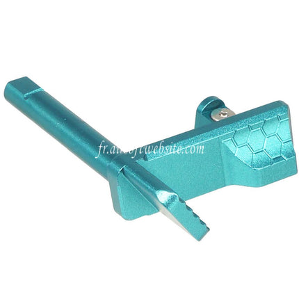 5KU CNC Aluminum Pouce Repose Glissière Verrou Hive Convient pour KJ Works ASG CZ Shadow2 Série GBB Pistolets Airsoft