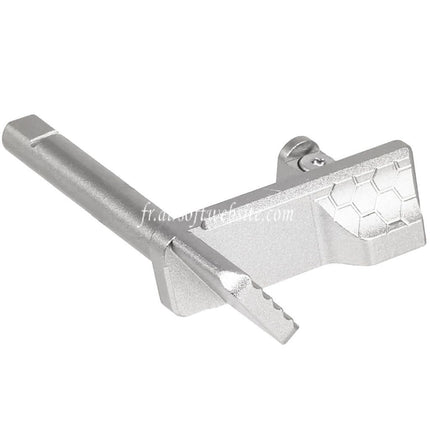 5KU CNC Aluminum Pouce Repose Glissière Verrou Hive Convient pour KJ Works ASG CZ Shadow2 Série GBB Pistolets Airsoft